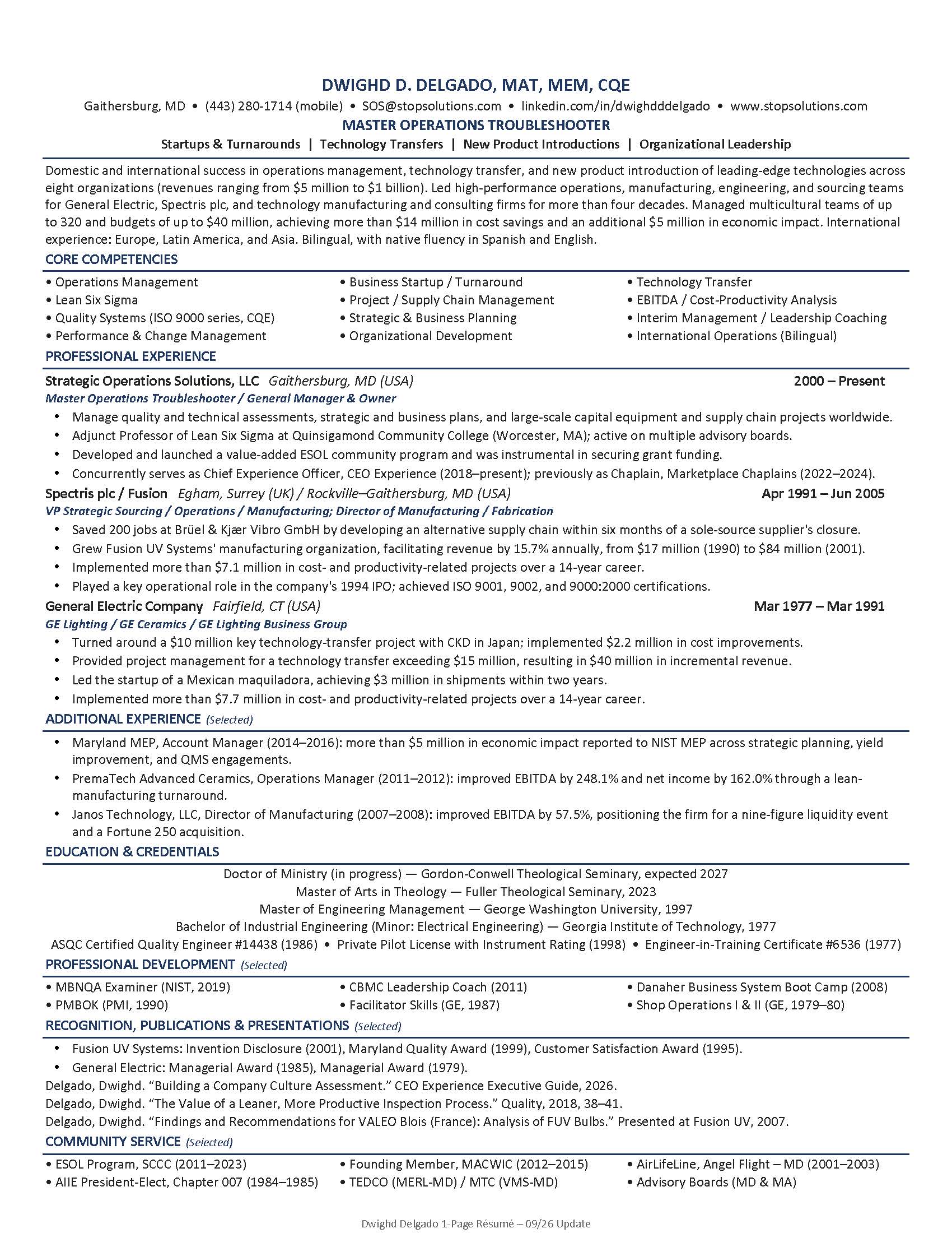 Dwighd Delgado 1Page Resume - October 2026